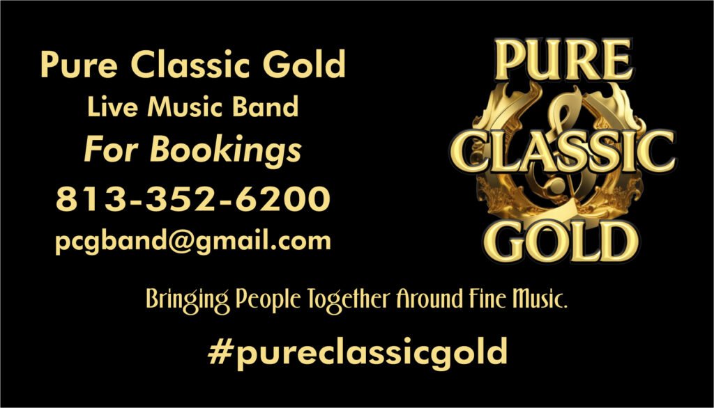 Pure Classic Gold live music band booking contact information