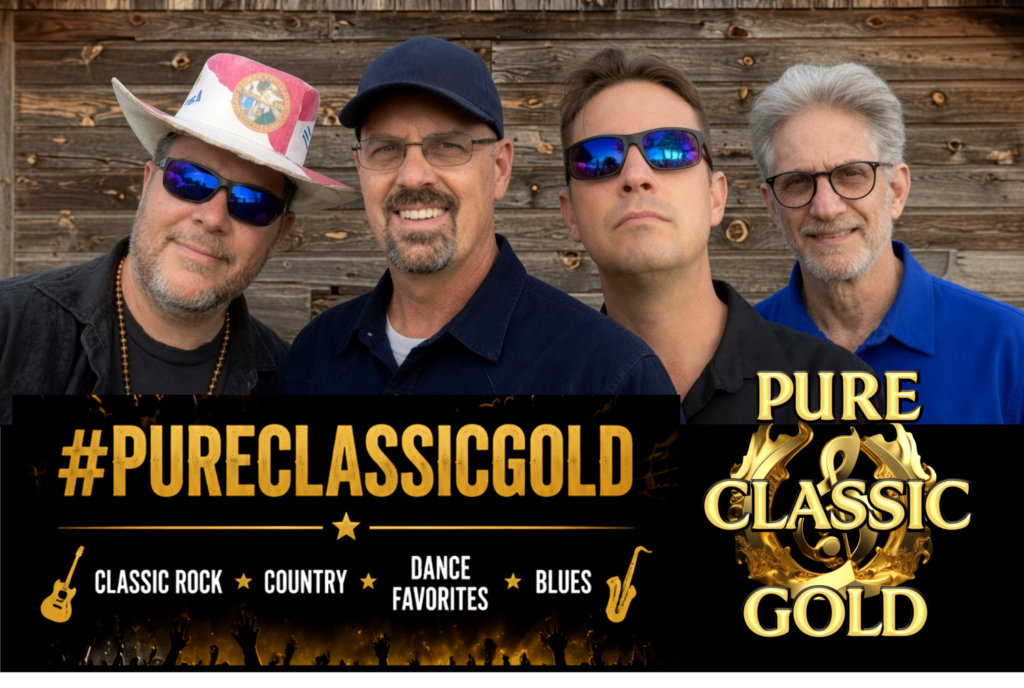 Pure Classic Gold live music Central Florida classic rock and country band