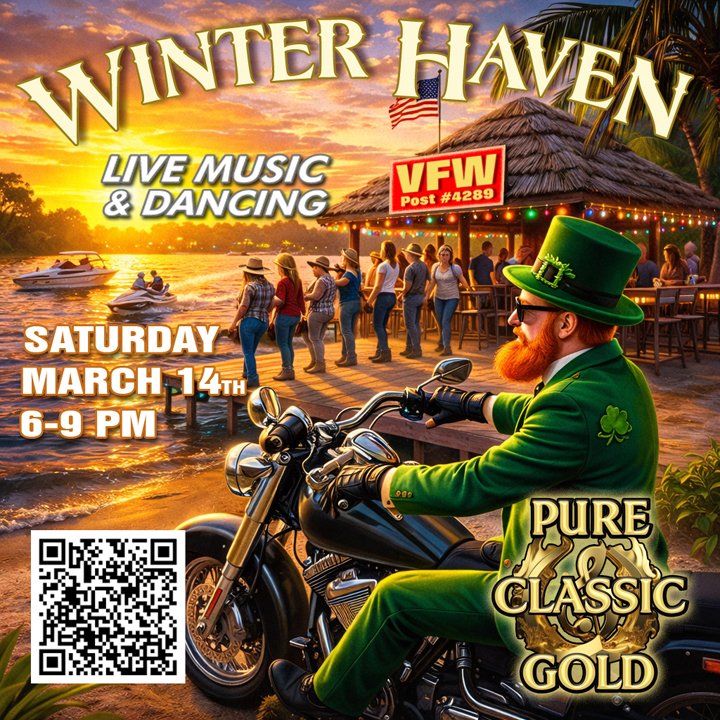 Pure Classic Gold St Patrick's Day VFW show