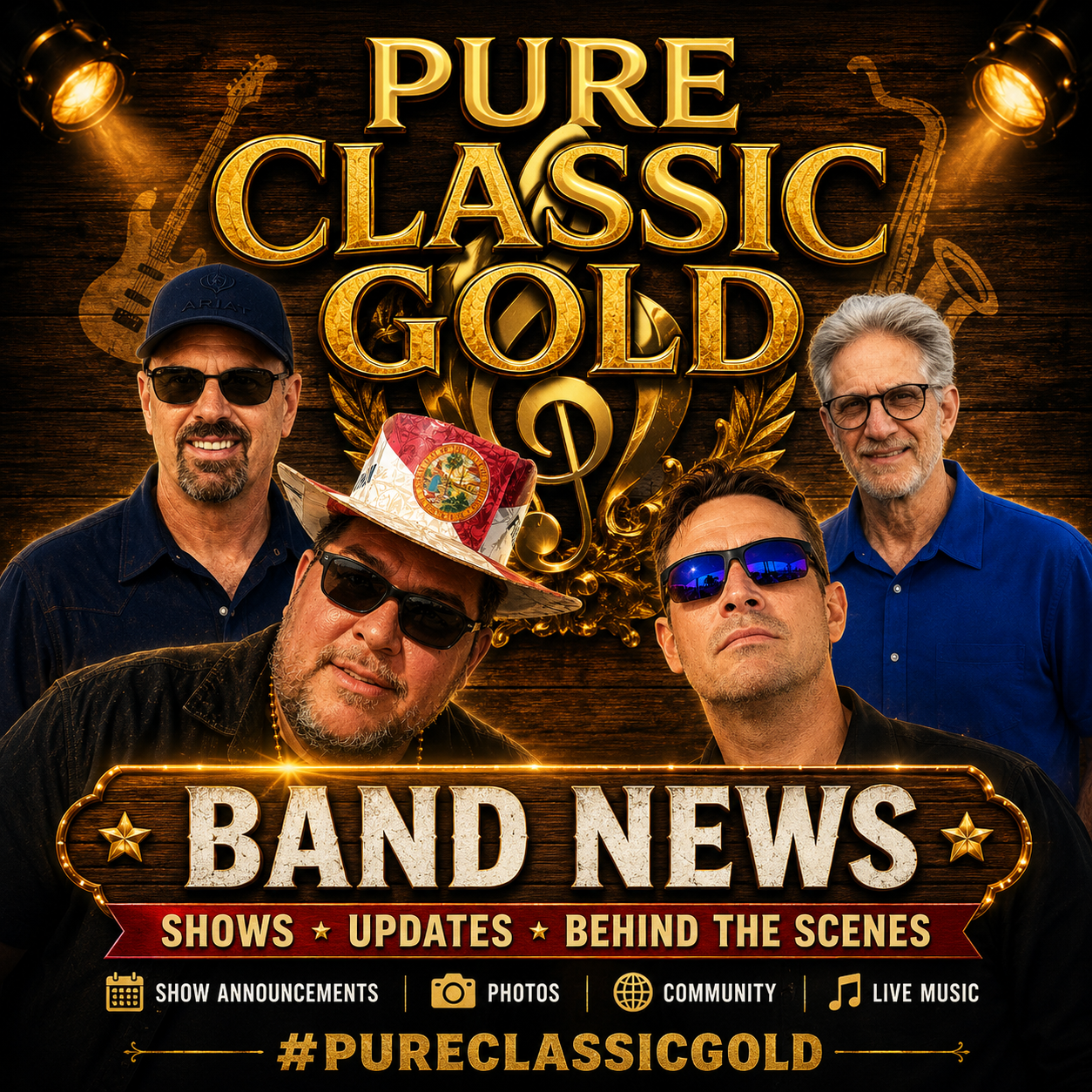 Pure Classic Gold band news